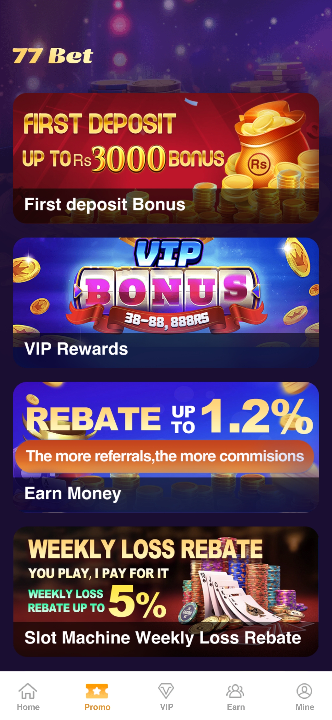 777 Bet APK Screenshot 2