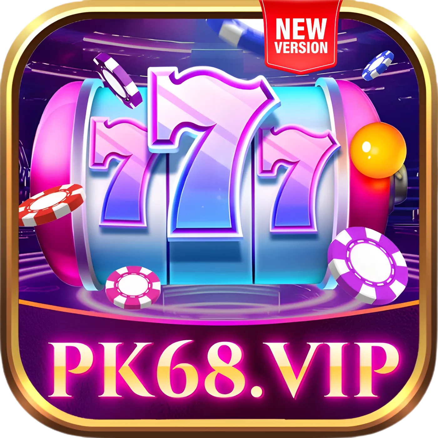 PK68 Slots Game Logo